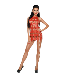 ME SEDUCE GWEN VESTIDO ESPALDA DESCUBIERTA ROJO L XL