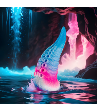 EPIC PHORCYS DILDO TENTACULO AZUL TAMANO GRANDE