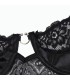 SUBBLIME CORSET Y CINTURON NEGRO L XL