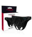DARKNESS - PANTIES CON ABERTURA UNISEX TALLA ÚNICA