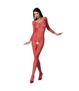 PASSION WOMAN BS077 BODYSTOCKING TALLA UNICA ROJO