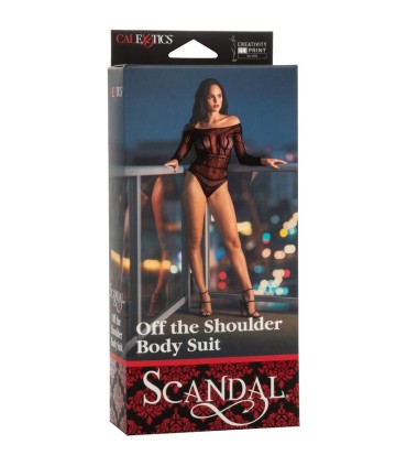 CALEXOTICS SCANDAL TEDDY ONE SIZE