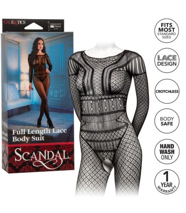 CALEXOTICS LACE BODY SUIT TALLA UNICA