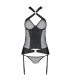 PASSION AMANDA CORSET CUERO ECOLOGICO L XL