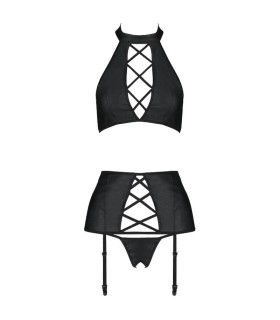 PASSION NANCY SET CUERO ECOLOGICO L XL