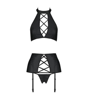 PASSION NANCY SET CUERO ECOLOGICO L XL