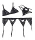 SUBBLIME SET 3 PIEZAS SUJETADOR LIGUERO TANGA L XL