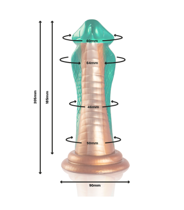 EPIC PYTHON DILDO COBRA VERDE