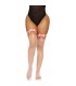 LEG AVENUE LIGUERO ALTO DE CUERO VEGANO TALLA UNICA ROSA