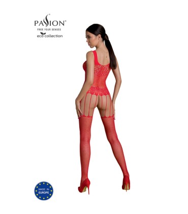 PASSION ECO COLLECTION BODYSTOCKING ECO BS001 ROJO