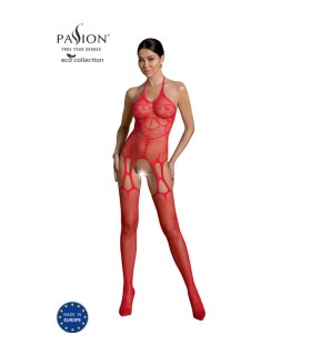 PASSION ECO COLLECTION BODYSTOCKING ECO BS002 ROJO