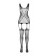 PASSION ECO COLLECTION BODYSTOCKING ECO BS007 ROJO