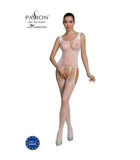 PASSION ECO COLLECTION BODYSTOCKING ECO BS007 BLANCO