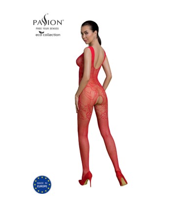 PASSION ECO COLLECTION BODYSTOCKING ECO BS012 ROJO