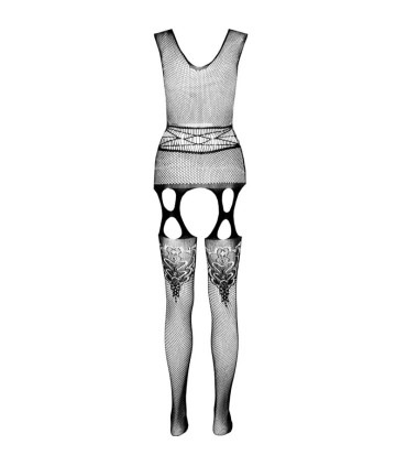 PASSION ECO COLLECTION BODYSTOCKING ECO BS014 NEGRO