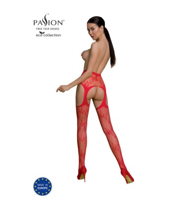 PASSION ECO COLLECTION BODYSTOCKING ECO S001 ROJO
