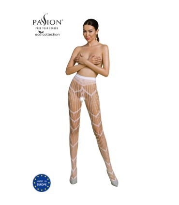 PASSION ECO COLLECTION BODYSTOCKING ECO S006 BLANCO