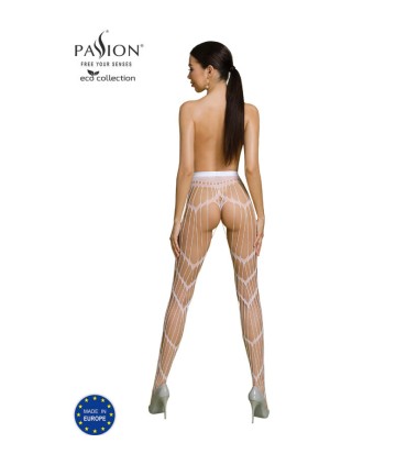 PASSION ECO COLLECTION BODYSTOCKING ECO S006 BLANCO