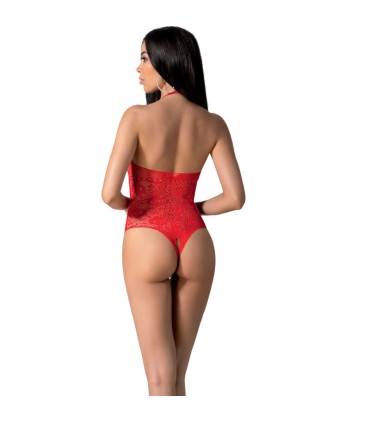 PASSION BS094 BODYSTOCKING ROJO TALLA UNICA