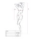 PASSION BS096 BODYSTOCKING ROJO TALLA UNICA