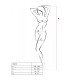 PASSION BS098 BODYSTOCKING ROJO TALLA UNICA