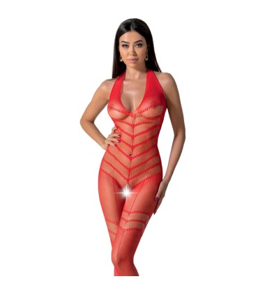PASSION BS100 BODYSTOCKING ROJO TALLA UNICA