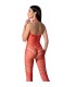 PASSION BS100 BODYSTOCKING ROJO TALLA UNICA