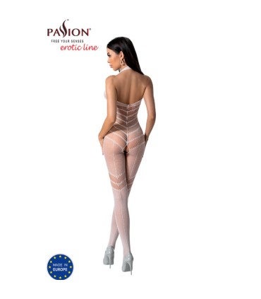 PASSION BS100 BODYSTOCKING BLANCO TALLA UNICA