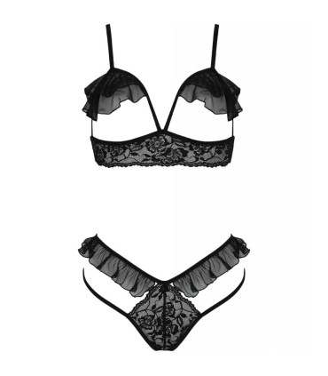 PASSION DOLLY SET DOS PIEZAS NEGRO L XL