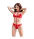 CHILIROSE CR 4633 SET DOS PIEZAS ROJO L XL