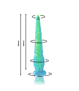 EPIC SCYLLA DILDO TENTACULO FINO FLUORESCENTE TAMANO PEQUENO
