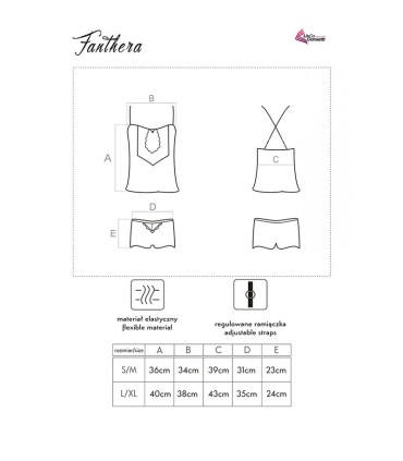 LIVCO CORSETTI FASHION FANTHERA LC 90561 CAMISETA SHORTS AZUL L XL