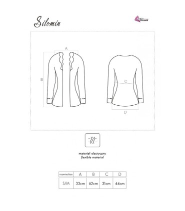 LIVCO CORSETTI FASHION SILOMIN LC 1401 BODY BATA NEGRO TALLA UNICA