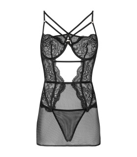 LIVCO CORSETTI FASHION BARIRIN LC 90633 FALDA PANTY NEGRO L XL