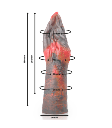 EPIC LILITH DILDO DEMONIO MALIGNO L