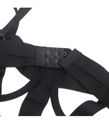 SUBBLIME BODY SEXY CON RECORTES NEGRO L XL