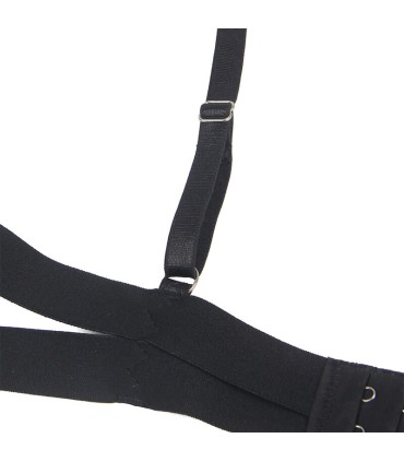 SUBBLIME BODY SEXY CON RECORTES NEGRO L XL