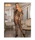SUBBLIME 951719 BODYSTOCKING DE REJILLA HOMBROS DESCUBIERTOS NEGRO TALLA UNICA