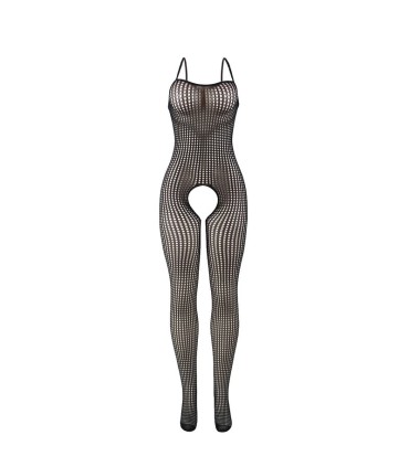 SUBBLIME 951726 BODYSTOCKING CROTCHLESS DE REJILLA ELASTICO NEGRO TALLA UNICA