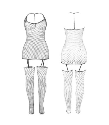 SUBBLIME 951955 BODYSTOCKING DE REJILLA BRILLANTE TALLA UNICA