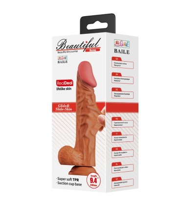 BAILE BURAQ DILDO REALISTICO 24 CM NATURAL