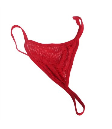 SUBBLIME 952181 BODYSTOCKING DE REJILLA CON GUANTES Y DIAMANTES ROJO TALLA UNICA