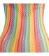 SUBBLIME 952341 VESTIDO DE REJILLA ARCOIRIS TALLA UNICA