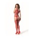 PASSION BS 106 BODYSTOCKING ROJO TALLA UNICA
