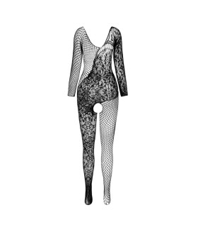 PASSION BS 107 BODYSTOCKING BLANCO TALLA UNICA