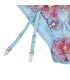 SUBBLIME 954109 SUJETADOR PANTIES CON LIGUERO DISENO FLORAL AZUL S M