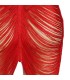 SUBBLIME 954246 VESTIDO DE FLECOS TANGA ROJO S M