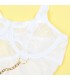 SUBBLIME 954284 BODY CON CADENAS LIGUEROS BLANCO S M