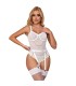 SUBBLIME 954291 BODY CON CADENAS LIGUEROS BLANCO L XL