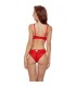 PASSION DENELIA SET TANGA TOP ROJO S M